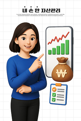 PSD 편집이미지 캐릭터 교육 돈 그래프 금융 경제 정보 재산 계획 분석 투자 수익 자산관리 재정 체크리스트 편집3D 컨셉 비즈니스 3D 파일형식