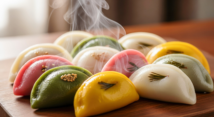 JPG 모양 나무 편집이미지 전통 음식 컬러 식탁 디저트 한국 따뜻함 추석 식사 소스 연기 맛 송편 편집실사 AI포토 AI콘텐츠 식물 명절 아시아 컨셉 탁자 떡 양념 CG 파일형식