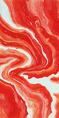 JPG 디자인 감정 예술 선 컬러 패턴 일러스트 추상 빨간색 흐름 터치 흰색 표현 그림 질감 조화 색채 국내일러스트 AI일러스트 AI콘텐츠 컨셉 무늬 파일형식