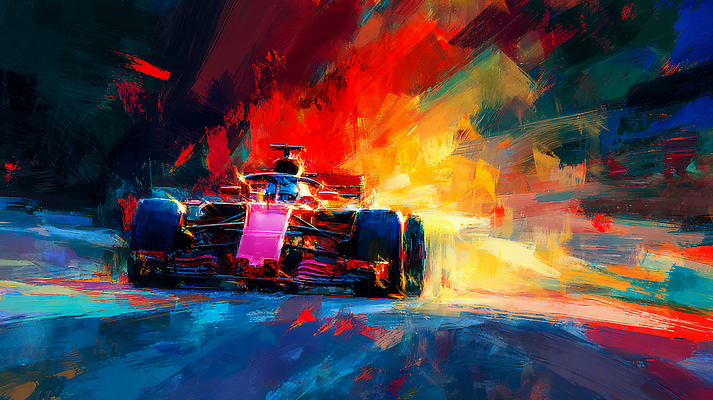 JPG 디자인 도로 예술 스포츠 백그라운드 일러스트 모션 빨간색 파란색 달리기 표현 자동차경주 오픈 경주용자동차 속도 그림 트랙 색채 국내일러스트 AI일러스트 AI콘텐츠 길 컬러 교통시설 자동차 레이싱 파일형식