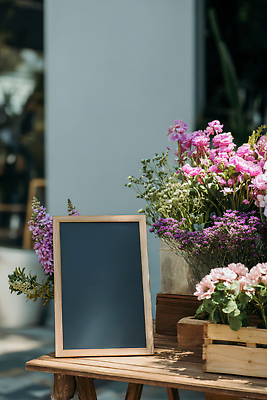 JPG 나무 식물 편집이미지 계절 꽃 화분 컬러 자연 장식 여름 정원 칠판 배열 화사함 만개 뷰티풀 편집실사 AI포토 AI콘텐츠 컨셉 CG 생태계 파일형식