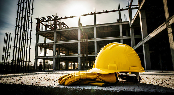 JPG 편집이미지 건축 산업 장갑 날씨 공사 안전 건물 햇빛 작업 구조물 안전모 철근 기능 편집실사 AI포토 AI콘텐츠 건축물 잡화 건설업 태양 헬멧 안전장비 CG 파일형식