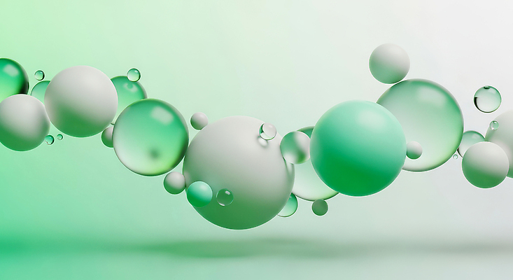 JPG 모양 편집이미지 디자인 예술 컬러 백그라운드 자연 추상 초록색 물방울 부자 조화 이미지편집 AI컴퓨터그래픽 AI콘텐츠 컨셉 무늬 생태계 파일형식