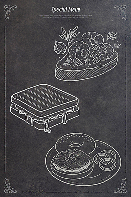 PSD 음식 일러스트 아침 디저트 샌드위치 요리 일상 식사 카페 보드 도넛 저녁 해산물 메뉴 그림 감성 점심 스페셜 세련 국내일러스트 주간 스포츠 컨셉 라이프 상점 야간 파일형식