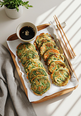 JPG 편집이미지 음료 한식 채소 재료 반찬 건강 요리 햇빛 주방 식사 소스 전 간장 나무접시 간편조리식품 편집실사 AI포토 AI콘텐츠 접시 음식 태양 양념 CG 파일형식