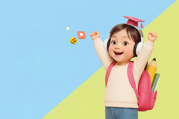 JPG 편집이미지 모자 교육 행복 초등학생 어린이 가방 학교 표정 학습 헤드폰 즐거움 과제 밝은색 준비물 창의성 이미지편집 AI컴퓨터그래픽 AI콘텐츠 학생 잡화 감정 음향기기 사람 파일형식