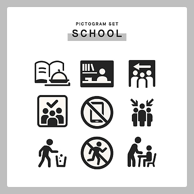 아이콘 학생 교육 학교 모션 수업 커뮤니케이션 협력 안전 핸드폰 학습 픽토그램 환경 교사 쓰레기 청소 과제 규칙 Pictogram 상호작용 2D아이콘 AI파일 직업 전자제품 파일형식 벡터