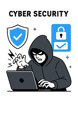 일러스트 기술 컴퓨터 암호 사이버 보안 해킹 해커 디지털범죄 국내일러스트 AI파일 안전 전자제품 범죄 파일형식 벡터