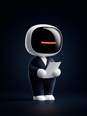 JPG 편집이미지 디자인 상징 회의 미래 기술 정장 사무실 자료 장비 발표 프레젠테이션 로봇 혁명 개발 AI_인공지능 편집3D AI컴퓨터그래픽 AI콘텐츠 옷 컨셉 비즈니스 3D 파일형식