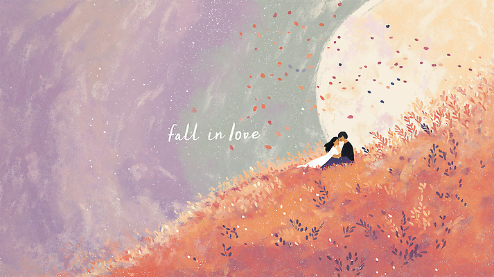 JPG 커플 감정 단풍 일러스트 상상 자연 따뜻함 사랑 사람 풍경 만남 가을 분위기 포근함 언덕 눈길 소통 공감 뷰티풀 순간 국내일러스트 AI일러스트 AI콘텐츠 계절 길 컨셉 잎 관계 눈_날씨 감각 생태계 파일형식