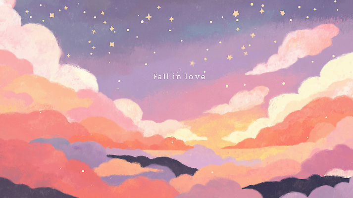 JPG 구름 감정 별 예술 컬러 일러스트 상상 자연 하늘 사랑 풍경 일몰 꿈 로맨틱 표현 저녁 부드러움 조화 뷰티풀 국내일러스트 AI일러스트 AI콘텐츠 자연요소 컨셉 노을 감각 야간 생태계 파일형식