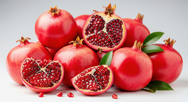 JPG 편집이미지 음식 과일 자연 건강 씨앗 빨간색 농장 수확 껍질 신선 과수원 석류 비타민 뷰티풀 편집실사 AI포토 AI콘텐츠 식물 컬러 농업 CG 생태계 영양소 파일형식