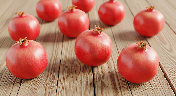 JPG 나무 편집이미지 과일 자연 표면 바닥 건강 빨간색 농사 식사 배열 석류 편집실사 AI포토 AI콘텐츠 식물 컬러 농업 CG 생태계 파일형식