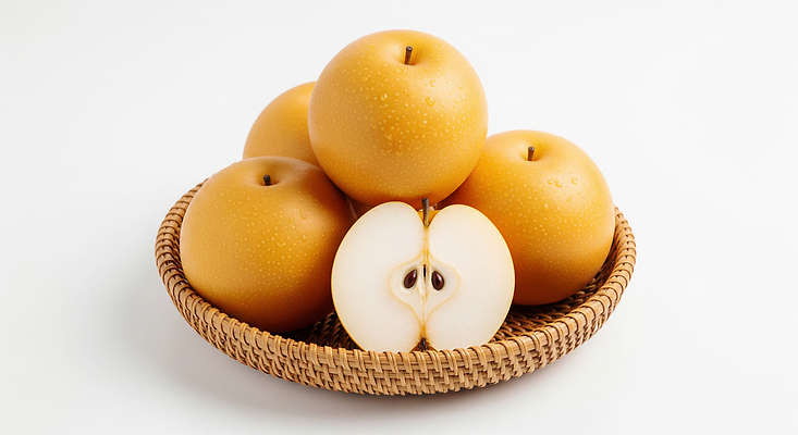 JPG 편집이미지 과일 식재료 디저트 한국 건강 요리 바구니 식사 신선 배 원형 과일샐러드 편집실사 AI포토 AI콘텐츠 도형 아시아 음식 샐러드 CG 파일형식