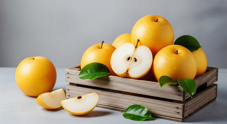 JPG 식물 편집이미지 과일 자연 건강 상자 농장 수확 신선 배 나무상자 과수원 비타민 편집실사 AI포토 AI콘텐츠 농업 CG 생태계 영양소 파일형식