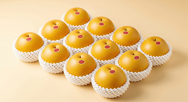 JPG 편집이미지 음식 과일 포장 건강 농작물 노란색 전시 신선 배 고급 달콤 서식 손질 편집실사 AI포토 AI콘텐츠 컬러 컨셉 농업 맛 CG 파일형식