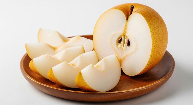 JPG 편집이미지 음식 조각 과일 자연 디저트 한국 건강 식사 배 달콤 자르기 천연 과일샐러드 나무접시 편집실사 AI포토 AI콘텐츠 접시 아시아 모션 샐러드 맛 CG 생태계 파일형식