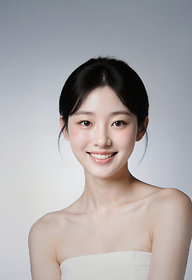 JPG 모델 편집이미지 헤어스타일 여자 패션 포즈 조명 표정 미소 상반신 화장 카메라 촬영 뷰티풀 의료성형뷰티 스타일 편집실사 AI인물포토 AI콘텐츠 사람 전자제품 뷰티 CG 파일형식 AI포토