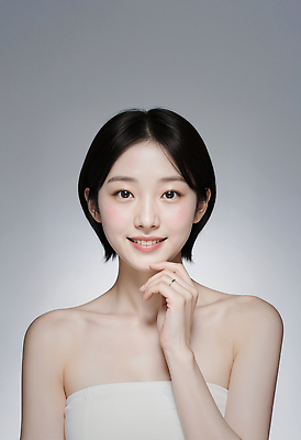 JPG 편집이미지 헤어스타일 여자 포즈 조명 표정 미소 청춘 카메라 매력적 피부 뷰티풀 셀프 의료성형뷰티 스타일 편집실사 AI인물포토 AI콘텐츠 컨셉 사람 신체부위 전자제품 CG 파일형식 AI포토