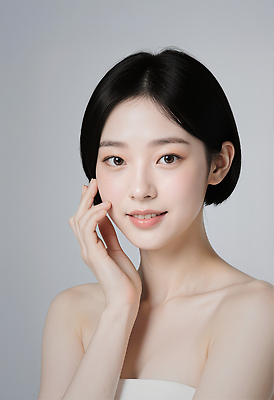 JPG 편집이미지 헤어스타일 여자 패션 얼굴 포즈 표정 미소 빛 촬영 매력적 클래식 피부 뷰티풀 의료성형뷰티 편집실사 AI인물포토 AI콘텐츠 컨셉 사람 신체부위 CG 파일형식 AI포토