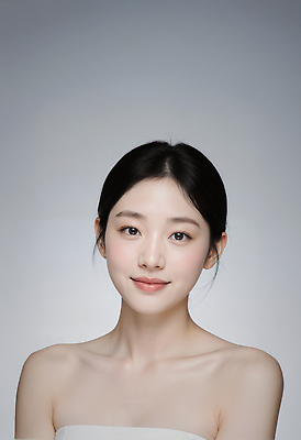 JPG 모델 편집이미지 예술 포즈 스튜디오 조명 표정 미소 화장 머리 카메라 촬영 우아함 뷰티풀 의료성형뷰티 스타일 편집실사 AI인물포토 AI콘텐츠 컨셉 신체부위 전자제품 뷰티 CG 파일형식 AI포토