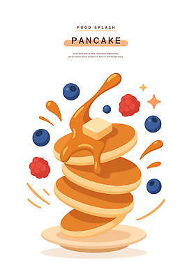 음식 컬러 과일 일러스트 디저트 요리 쌓기 달콤 아침식사 블루베리 산딸기 시럽 버터 쉐이크 팬케이크 홈메이드 맛있는 국내일러스트 AI파일 영양군 음료 모션 케이크 식사 맛 경상북도 만들기 파일형식 벡터