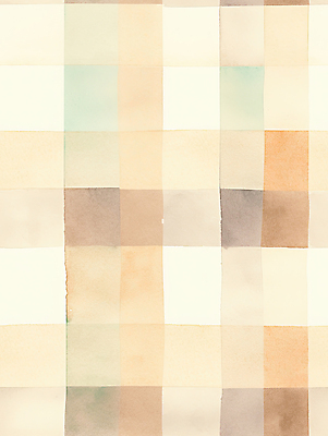 JPG 디자인 예술 컬러 패턴 일러스트 추상 수채화 배열 질감 체크무늬 격자 부드러움 조화 소프트 미니멀 국내일러스트 AI일러스트 AI콘텐츠 무늬 감각 파일형식