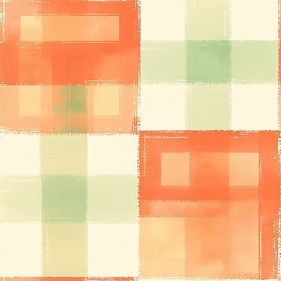 JPG 디자인 예술 컬러 백그라운드 패턴 일러스트 추상 따뜻함 연두색 블록 감각 배열 체크무늬 부드러움 조화 창의성 국내일러스트 AI일러스트 AI콘텐츠 무늬 초록색 파일형식