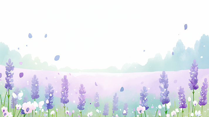 JPG 식물 꽃 화초 컬러 일러스트 자연 휴식 따뜻함 풍경 초원 일상 여름 평화 기쁨 성장 관찰 라벤더 뷰티풀 접착풀 국내일러스트 AI일러스트 AI콘텐츠 계절 감정 컨셉 모션 문구용품 라이프 풀_접착제 허브 생태계 파일형식