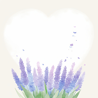 JPG 식물 디자인 꽃 화초 컬러 백그라운드 일러스트 자연 사랑 공간 하트 분위기 편안함 그림 향기 부드러움 화사함 라벤더 국내일러스트 AI일러스트 AI콘텐츠 모양 감정 컨셉 감각 허브 생태계 냄새 파일형식