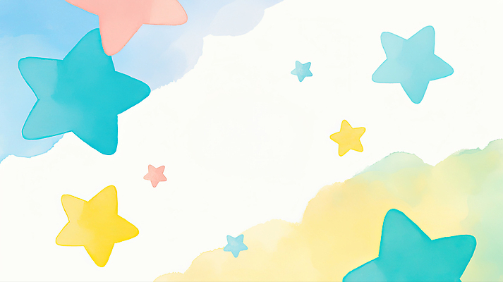 JPG 구름 디자인 감정 별 여유 예술 일러스트 하늘 수채화 따뜻함 물감 꿈 표현 원형 분위기 편안함 그림 뷰티풀 색감 창의력 국내일러스트 AI일러스트 AI콘텐츠 자연요소 도형 컨셉 미술도구 감각 파일형식