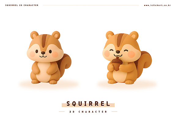 PSD 동물 편집이미지 캐릭터 디자인 포즈 스튜디오 3D캐릭터 미소 3D 귀여움 표현 다람쥐 아몬드 편집3D 다람쥐캐릭터 동물캐릭터 컨셉 표정 견과류 설치류 디지털합성 파일형식