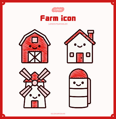 모양 디자인 컬러 농업 일러스트 그래픽 농장 귀여움 풍차 구조물 탱크 특징 국내일러스트 AI파일 건축 산업 컨셉 파일형식 벡터