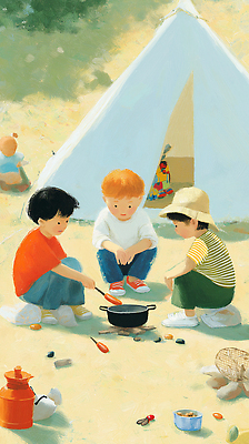 JPG 프로포즈 일러스트 재료 가족 모션 자연 놀이 바람 텐트 요리 여름 친구 소풍 식사 캠핑 만남 모닥불 즐거움 감성 국내일러스트 AI일러스트 AI콘텐츠 자연요소 계절 감정 컨셉 관계 불 레저 날씨 캠핑도구 야외활동 생태계 파일형식