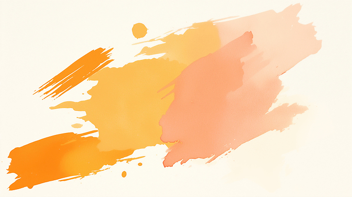 JPG 디자인 감정 예술 컬러 백그라운드 패턴 일러스트 밝음 장식 주황색 페인트 표현 조화 국내일러스트 AI일러스트 AI콘텐츠 무늬 파일형식