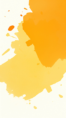 JPG 디자인 예술 컬러 백그라운드 일러스트 자연 추상 따뜻함 노란색 물감 표현 그림 번짐 캔버스 부드러움 조화 창의성 국내일러스트 AI일러스트 AI콘텐츠 무늬 미술도구 감각 생태계 파일형식 효과