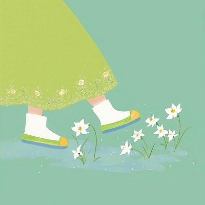 JPG 식물 꽃 예술 일러스트 상상 자연 초록색 여름 치마 평화 환경 소리 공간 즐거움 향기 수국 소통 발걸음 색감 국내일러스트 AI일러스트 AI콘텐츠 계절 감정 컬러 컨셉 하의 생태계 냄새 파일형식