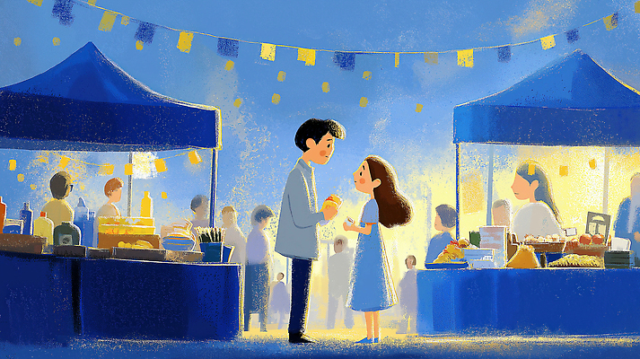 JPG 커플 행복 감정 일러스트 대화 사랑 여러명 친구 빛 청춘 태양 축제 만남 분위기 시장 밤 즐거움 감성 소원 락페스티벌 먹거리 포장마차 국내일러스트 AI일러스트 AI콘텐츠 자연요소 음식 다수 컨셉 관계 말하기 사람 식당 견과류 파일형식