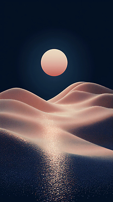 JPG 편집이미지 모래 백그라운드 야경 자연 하늘 표면 풍경 빛 태양 언덕 부드러움 조화 뷰티풀 이미지편집 AI컴퓨터그래픽 AI콘텐츠 자연요소 감각 야간 생태계 파일형식 풍경_경치