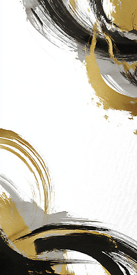 JPG 편집이미지 디자인 예술 백그라운드 패턴 곡선 추상 흑백 장식 금색 표현 원형 감각 조화 이미지편집 AI컴퓨터그래픽 AI콘텐츠 도형 선 컬러 무늬 촬영기법 파일형식