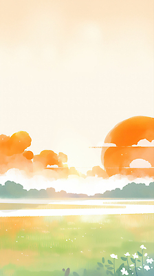 JPG 구름 호수 여유 일러스트 자연 하늘 조명 풍경 빛 반사 평화 고요 일몰 화려 저녁 감동 뷰티풀 색감 수평선 국내일러스트 AI일러스트 AI콘텐츠 자연요소 감정 컨셉 노을 야간 생태계 파일형식