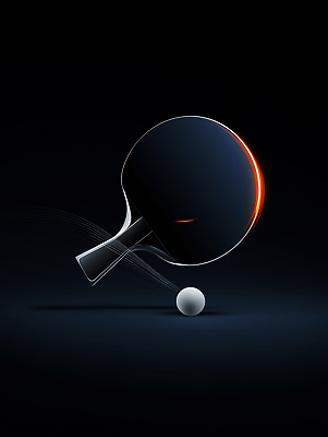 JPG 편집이미지 디자인 스포츠 공 기술 경기 운동 어둠 라켓 스윙 탁구 집중 속도 준비 컨트롤 이미지편집 AI컴퓨터그래픽 AI콘텐츠 스포츠용품 포즈 컨셉 건강 구기 파일형식