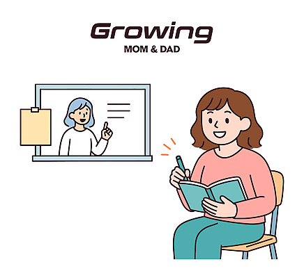 학생 교육 일러스트 교실 커뮤니케이션 아이디어 학습 필기구 스크린 교사 공책 교양 성장 기록 온라인강의 참여 멘토링 상호작용 국내일러스트 AI파일 직업 컨셉 학교 문구용품 강의 파일형식 벡터 언택트