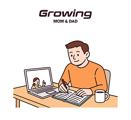 학생 여자 교육 남자 커피 일러스트 엄마 주택 기술 대화 사람 노트북 학습 교양 성장 기록 아빠 집중 책상 온라인강의 국내일러스트 AI파일 음료 가구 컨셉 가족 말하기 건물 전자제품 강의 파일형식 벡터 언택트