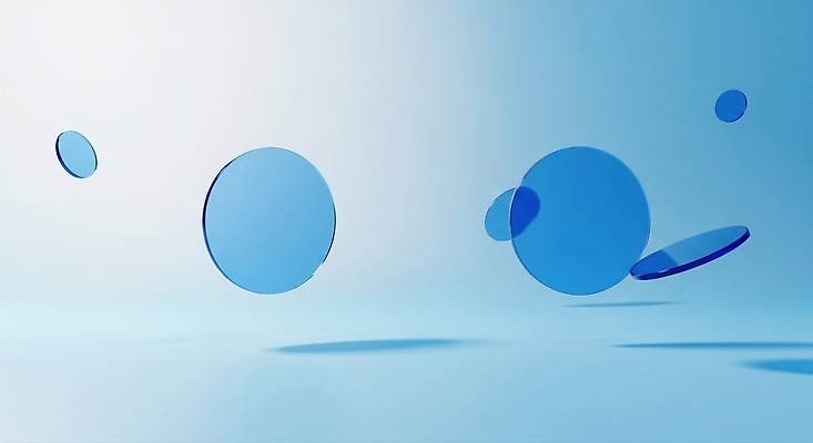 JPG 모양 편집이미지 디자인 백그라운드 나선형 형상 파란색 원형 투명 부자 오브젝트 모던 상쾌 이미지편집 AI컴퓨터그래픽 AI콘텐츠 도형 감정 컬러 컨셉 무늬 파일형식