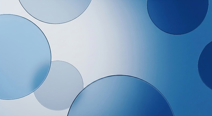 JPG 편집이미지 디자인 컬러 백그라운드 패턴 추상 그래픽 파란색 원형 투명 모던 부드러움 조화 이미지편집 AI컴퓨터그래픽 AI콘텐츠 도형 무늬 감각 파일형식