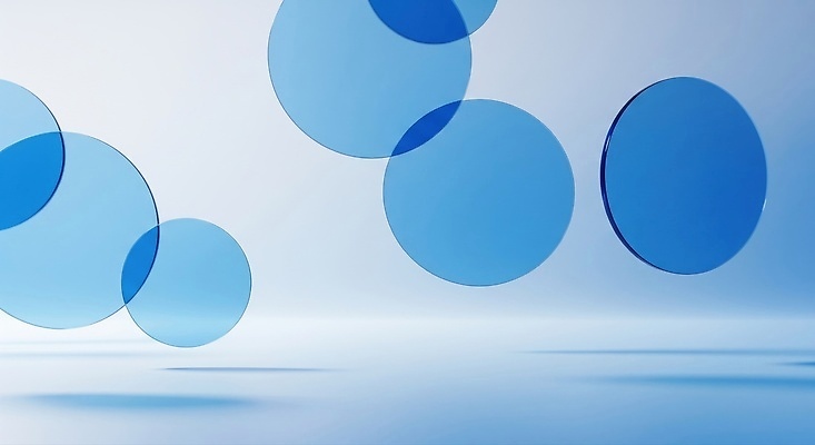 JPG 모양 편집이미지 디자인 예술 컬러 백그라운드 추상 공중 파란색 원형 크기 부드러움 조화 세련 이미지편집 AI컴퓨터그래픽 AI콘텐츠 도형 무늬 감각 파일형식