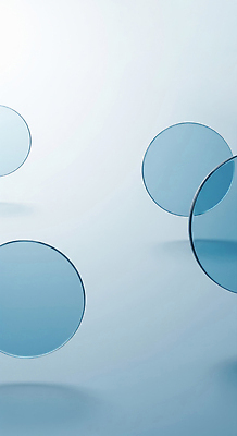 JPG 모양 편집이미지 디자인 예술 컬러 백그라운드 추상 파란색 빛 반사 공간 원형 투명 오브젝트 이미지편집 AI컴퓨터그래픽 AI콘텐츠 도형 무늬 파일형식