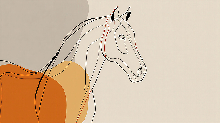 JPG 동물 디자인 실루엣 예술 선 컬러 일러스트 형상 표현 말_게임 모던 그림 질감 조화 아티스트 창의성 국내일러스트 AI일러스트 AI콘텐츠 직업 촬영기법 파일형식