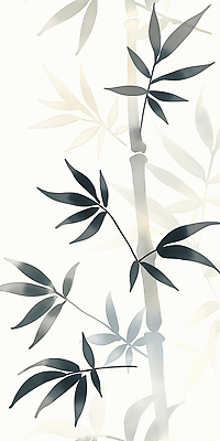 JPG 모양 식물 디자인 예술 줄기 컬러 백그라운드 잎 일러스트 자연 생명 환경 고요 차가움 대나무 한지 조화 단순화된 뷰티풀 차분 국내일러스트 AI일러스트 AI콘텐츠 나무 종이 컨셉 생태계 파일형식